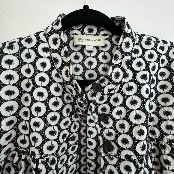 Jones NewYork embroidered eyelet jacket - Picture 3 of 9